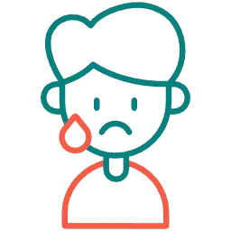 Icon representing childhood and developmental trauma