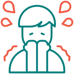 Icon representing situational and systemic trauma