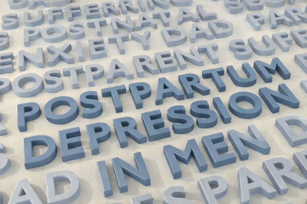 Postpartum depression in men